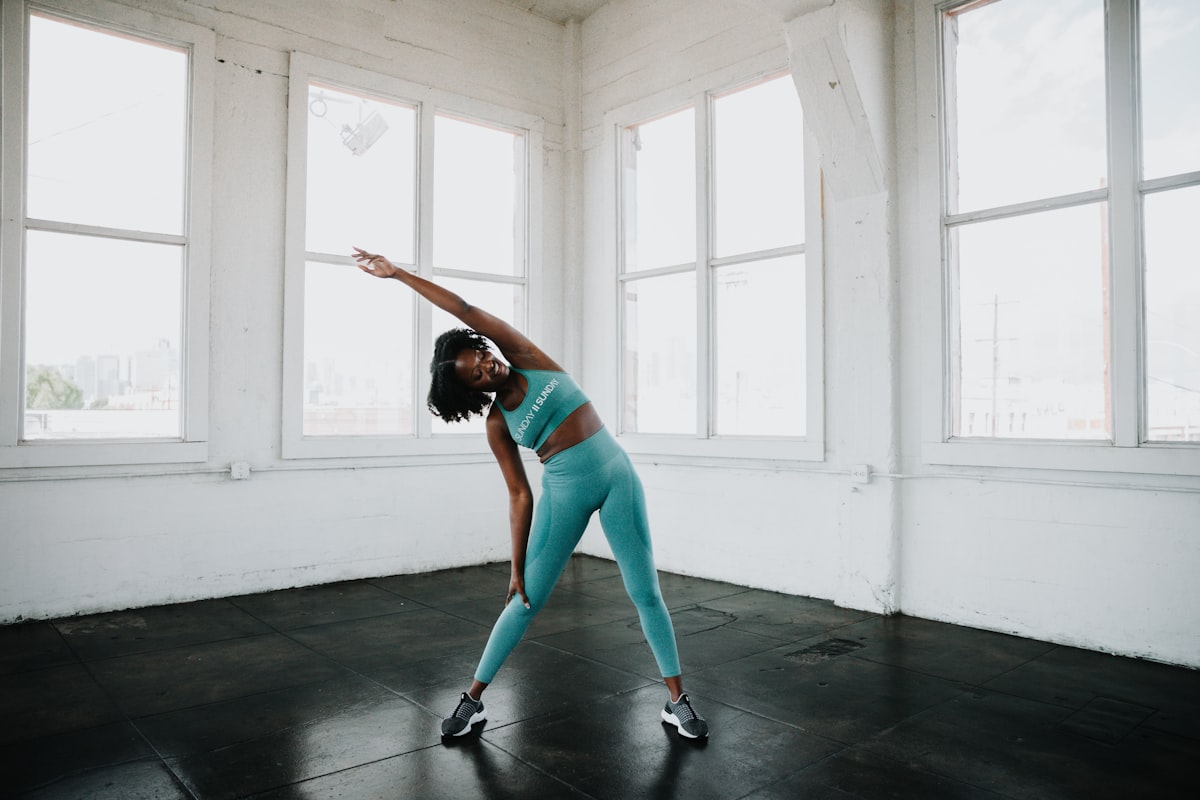 Morning energy awakening stretches